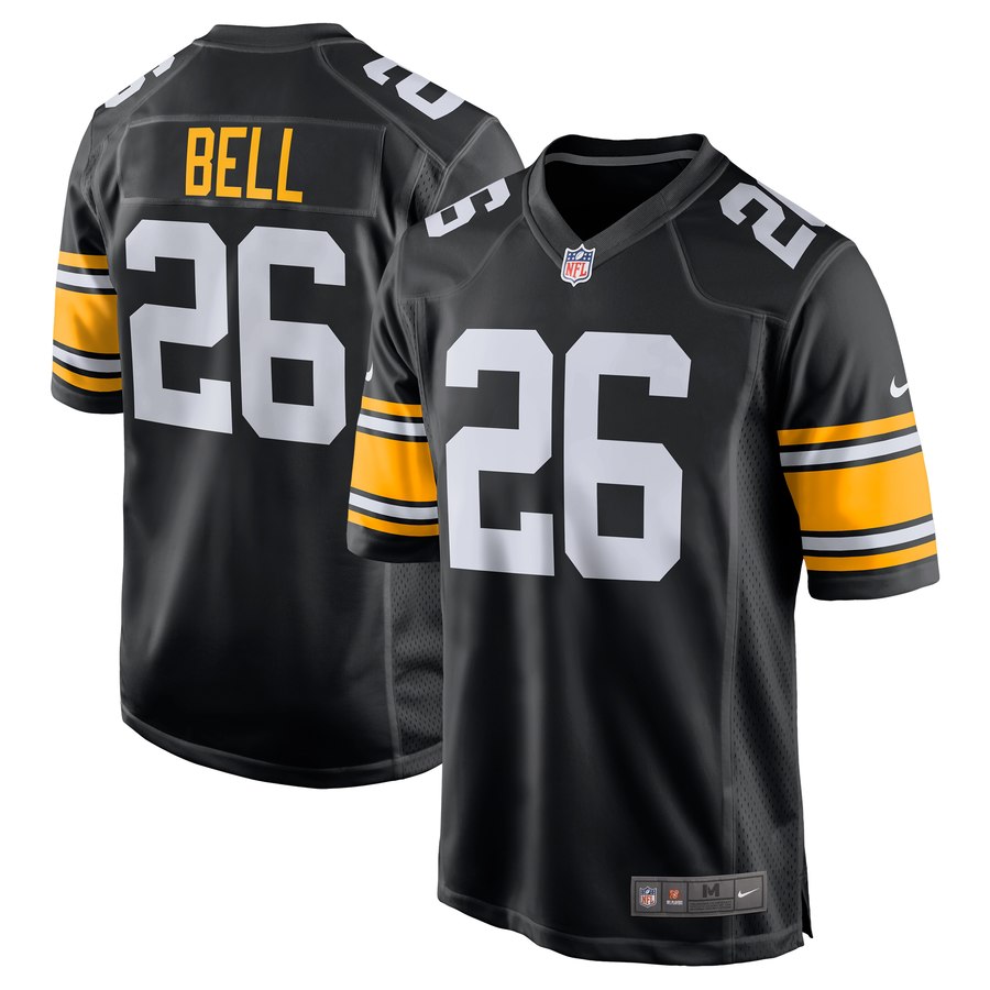 Men's Pittsburgh Steelers Leveon Bell Nike Black Alternate Game Jersey