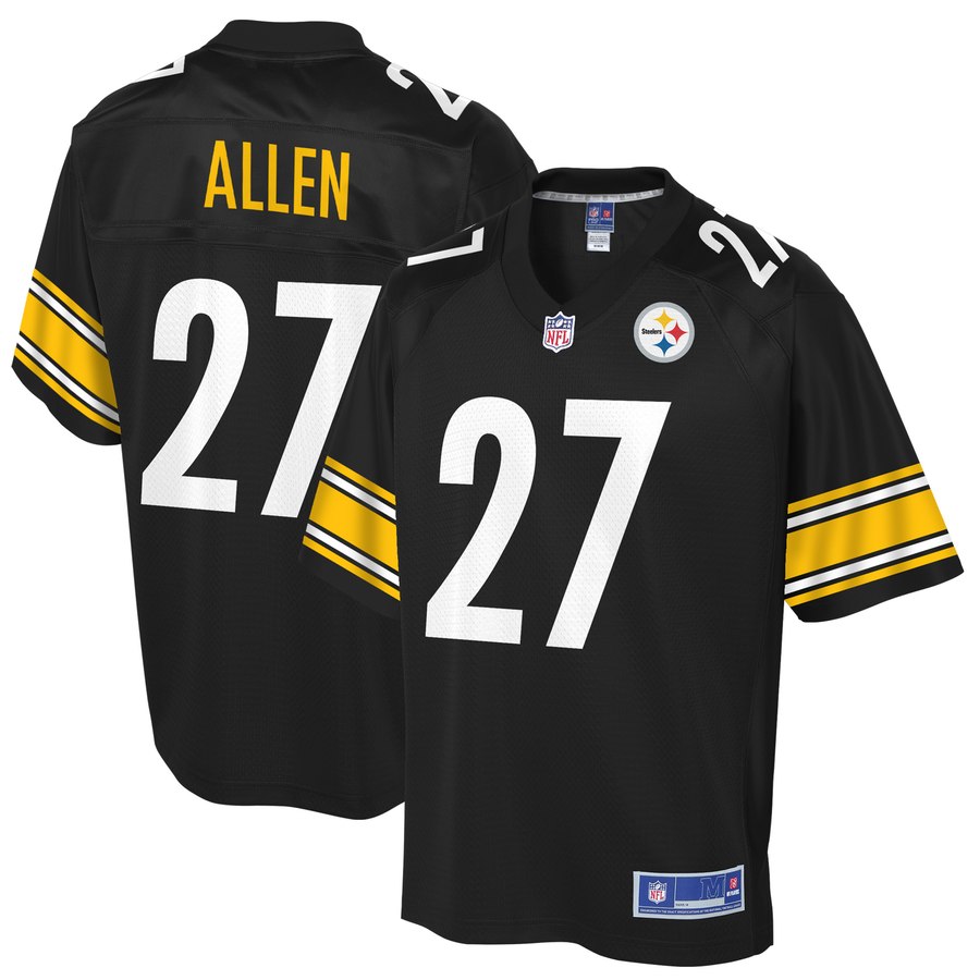 Men's Pittsburgh Steelers Marcus Allen Nfl Pro Line Black Player Jersey