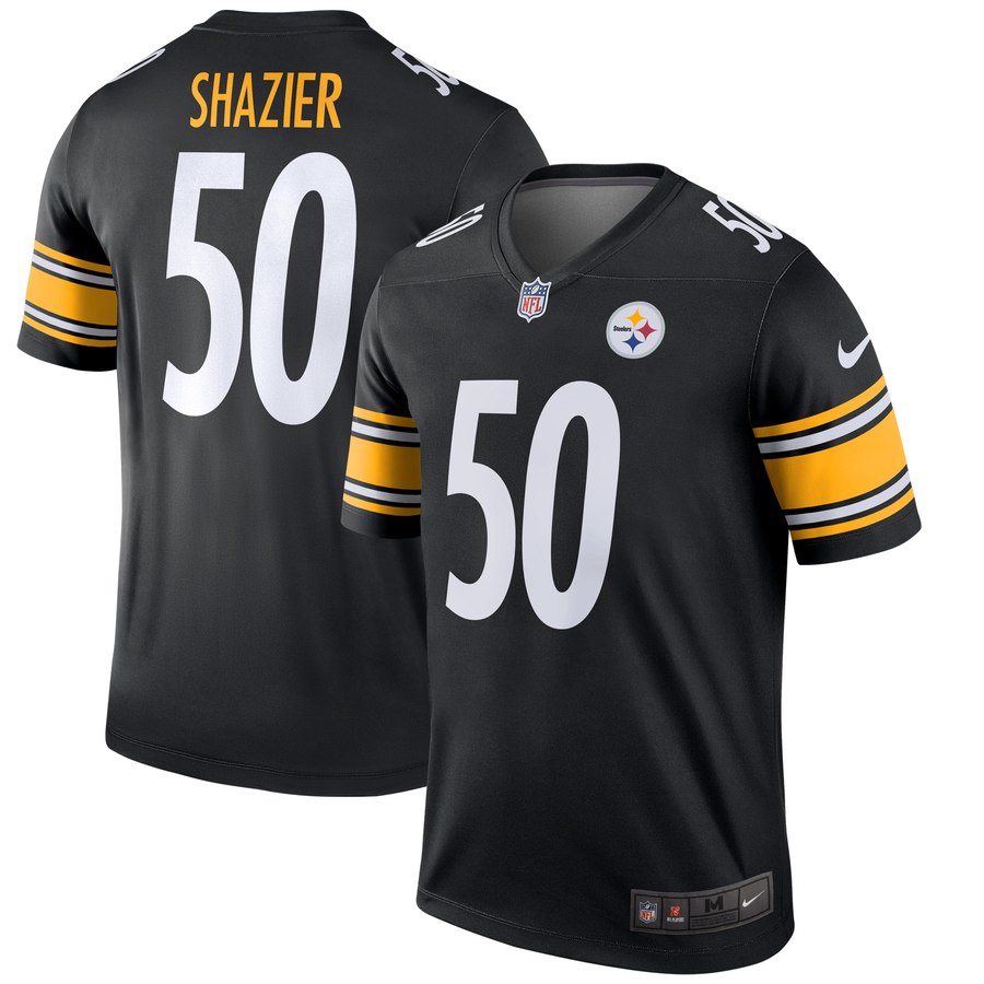 Men's Pittsburgh Steelers Ryan Shazier Nike Black Legend Jersey