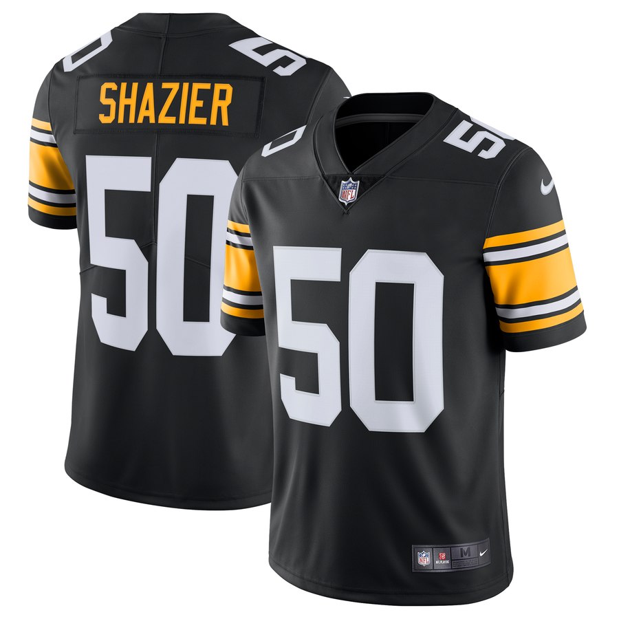 Men's Pittsburgh Steelers Ryan Shazier Nike Black Alternate Vapor Untouchable Limited Jersey