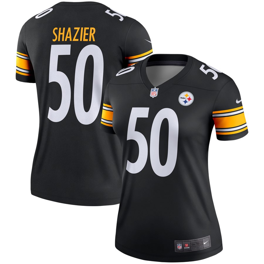 Women's Pittsburgh Steelers Ryan Shazier Nike Black Legend Jersey