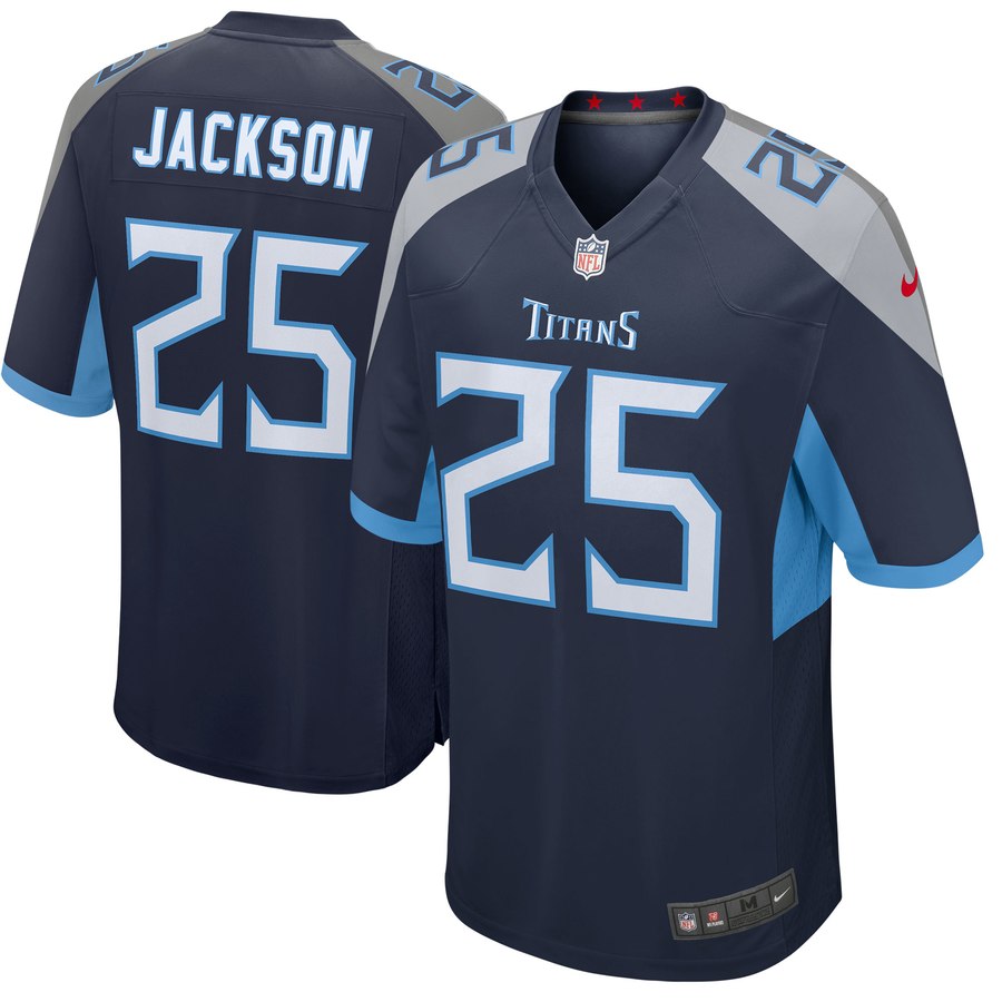 Men's Tennessee Titans Adoree Jackson Nike Navy New 2018 Game Jersey