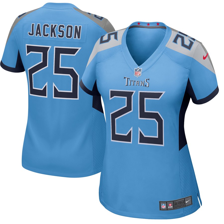 Women's Tennessee Titans Adoree Jackson Nike Light Blue New 2018 Game Jersey