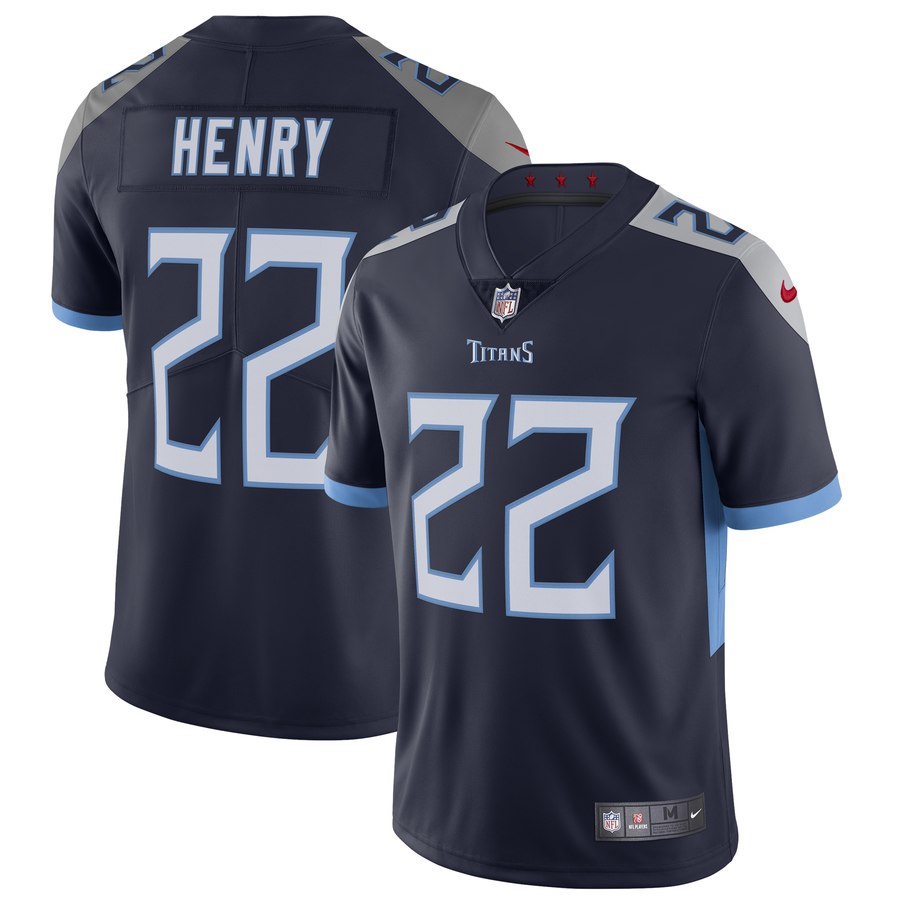 Youth Tennessee Titans Derrick Henry Nike Navy Limited Vapor Untouchable Player Jersey