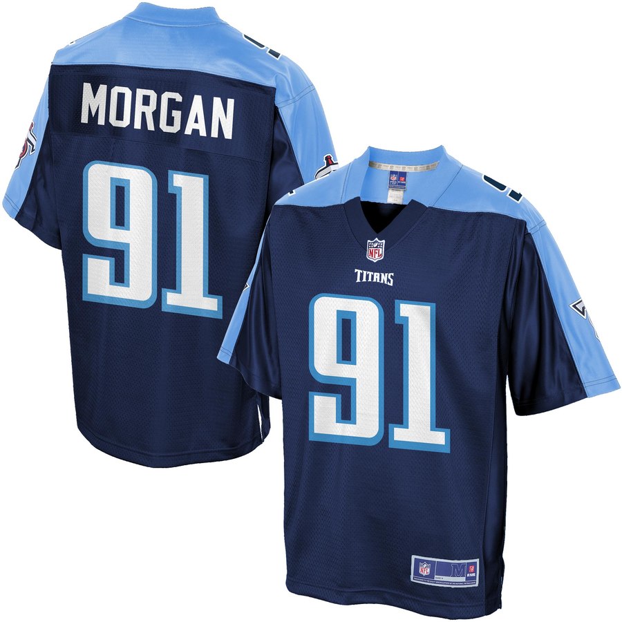 Men's Tennessee Titans Derrick Morgan Nfl Pro Line Big & Tall Team Color Jersey