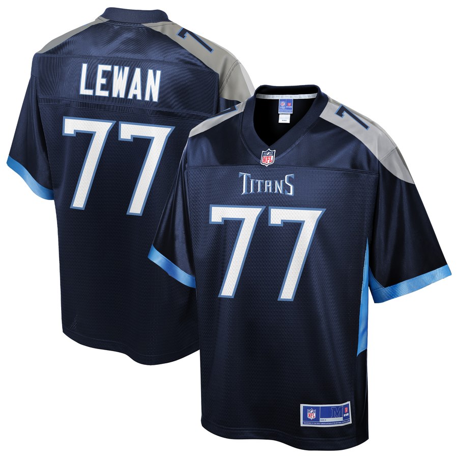 Youth Tennessee Titans Taylor Lewan Nfl Pro Line Navy Team Player Jersey