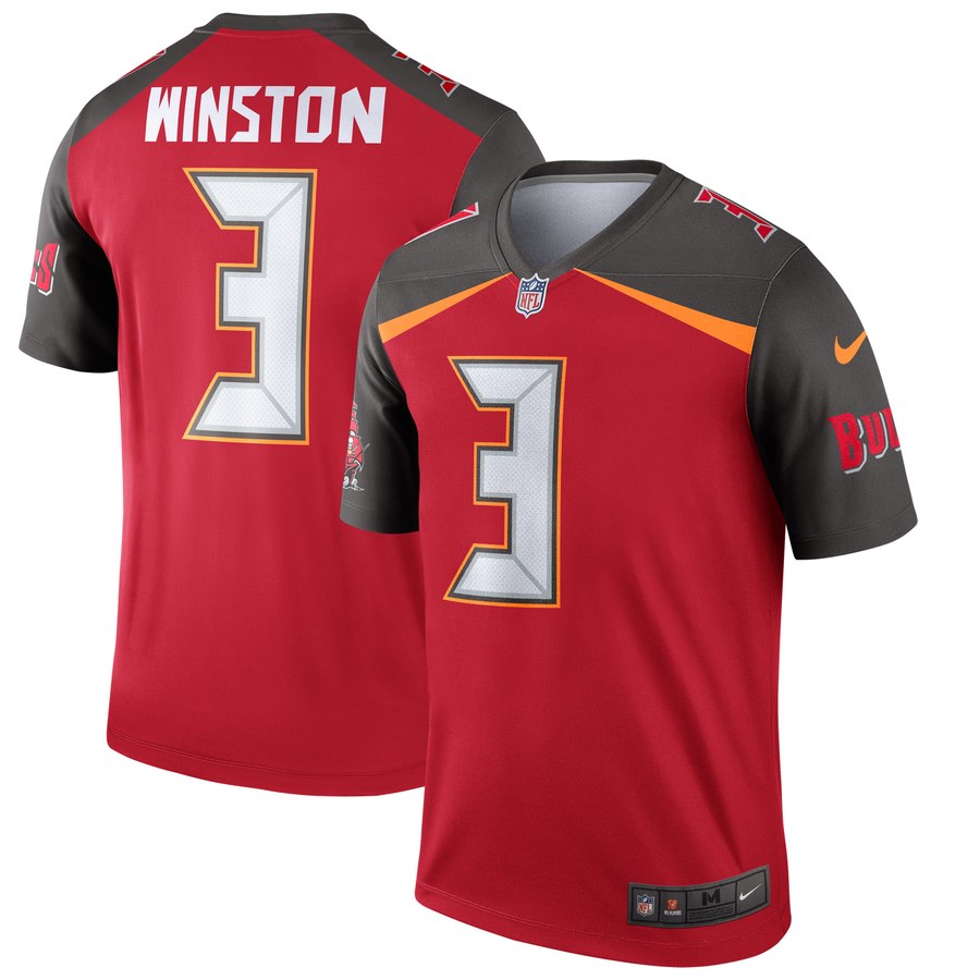 Men's Tampa Bay Buccaneers Jameis Winston Nike Red Legend Jersey