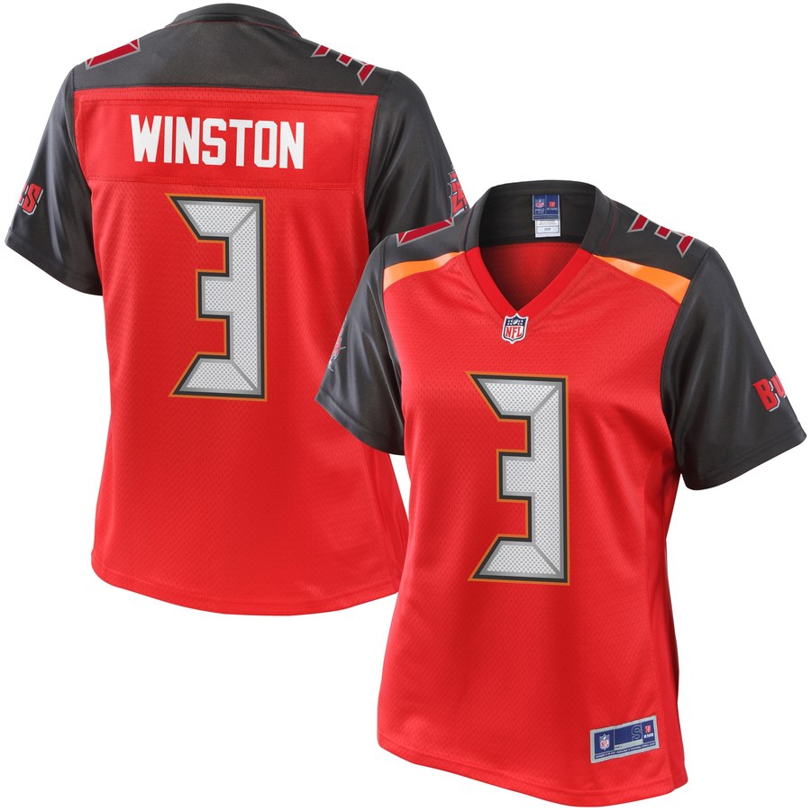 Pro Line Women's Jameis Winston Tampa Bay Buccaneers Team Color Jersey