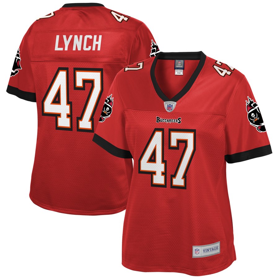 Women's Tampa Bay Buccaneers John Lynch Nfl Pro Line Red Retired Player Jersey