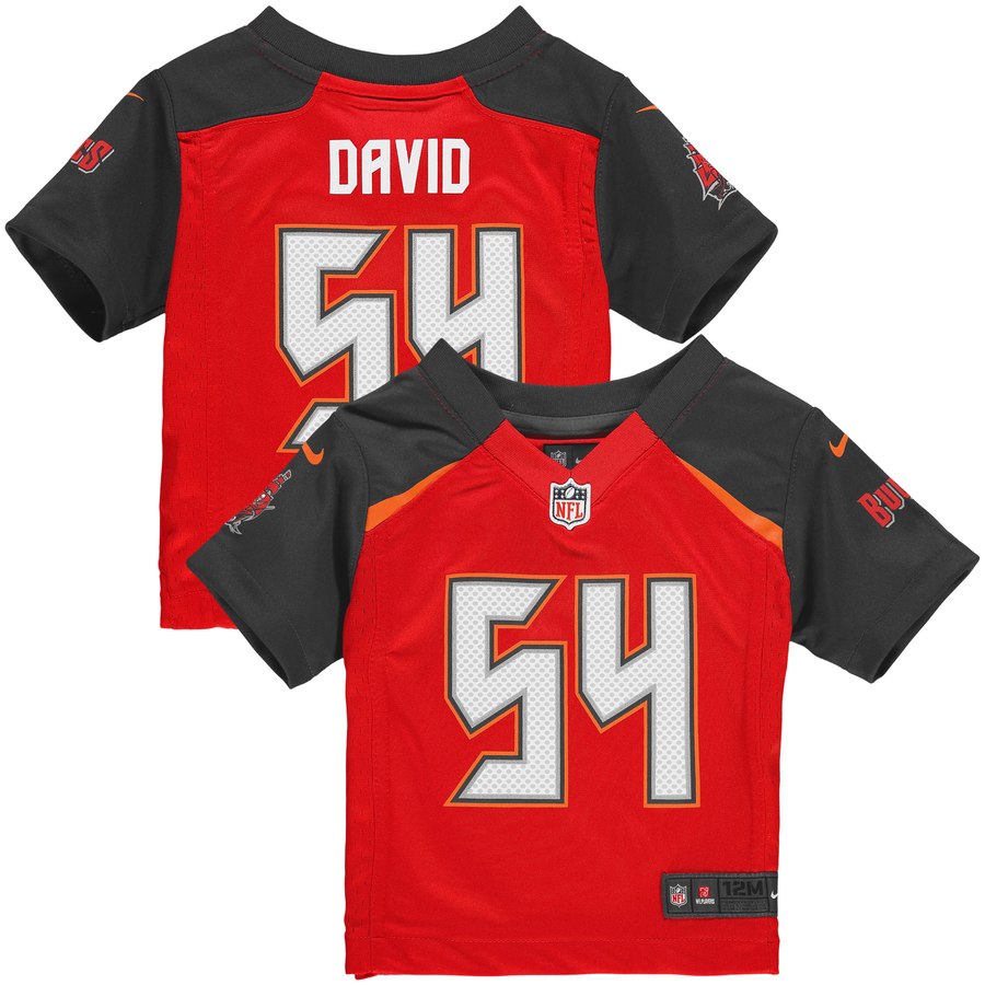 Infant Tampa Bay Buccaneers Lavonte David Nike Red Team Color Game Jersey