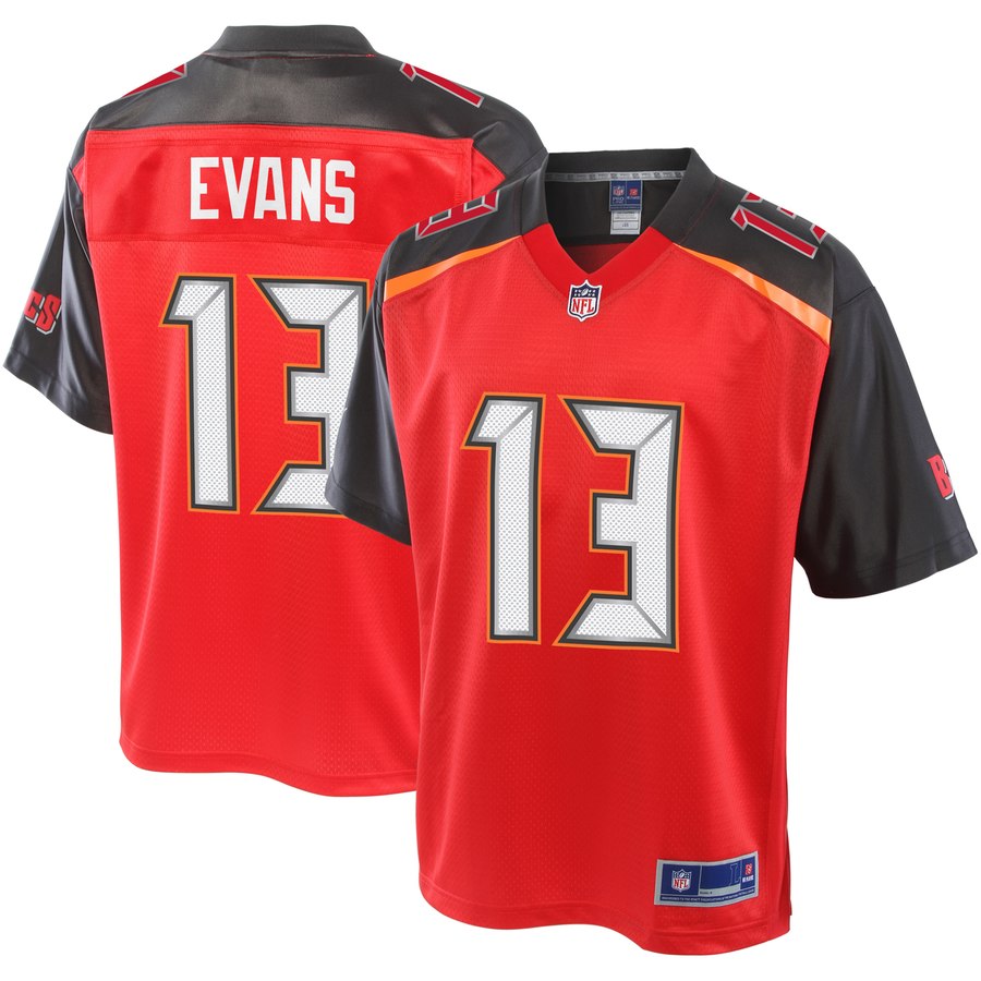 Youth Tampa Bay Buccaneers Mike Evans Nfl Pro Line Red Player Jersey