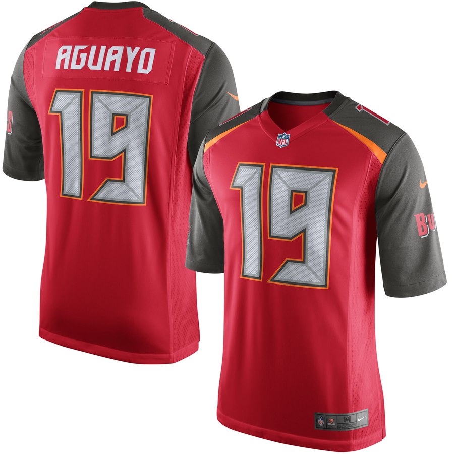 Men's Tampa Bay Buccaneers Roberto Aguayo Nike Red Game Jersey