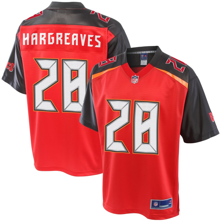 Men's Tampa Bay Buccaneers Vernon Hargreaves Iii Nfl Pro Line Red Player Jersey