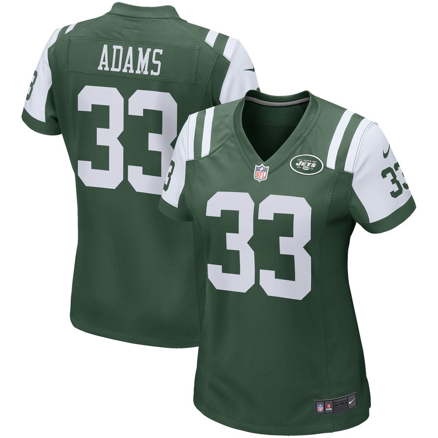 Women's New York Jets Jamal Adams Nike Green Game Jersey