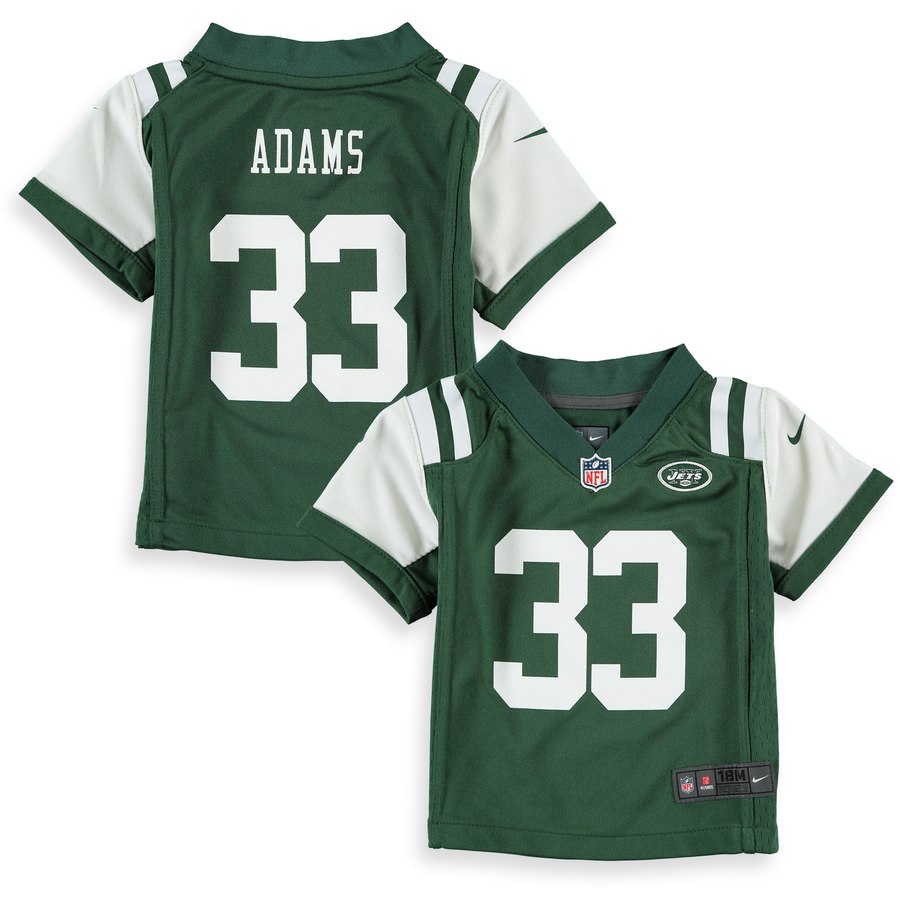 Infant New York Jets Jamal Adams Nike Green Player Game Jersey