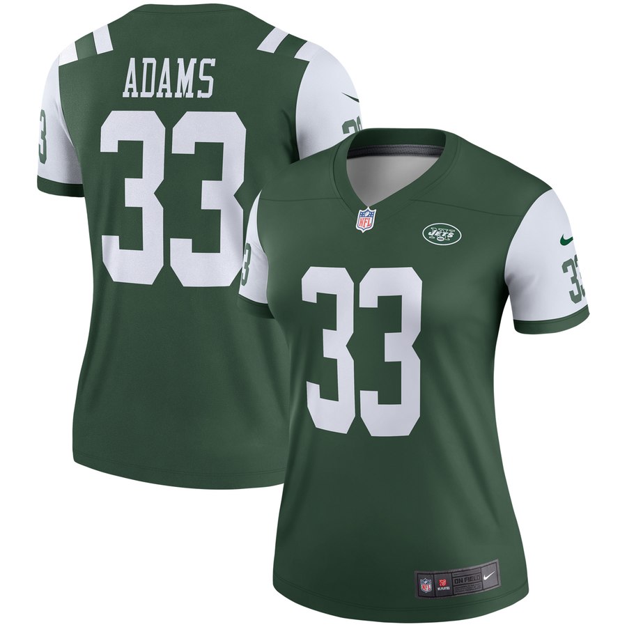 Women's New York Jets Jamal Adams Nike Green Legend Jersey