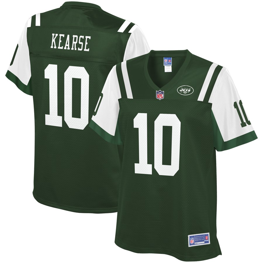 Women's New York Jets Jermaine Kearse Nfl Pro Line Green Team Color Player Jersey