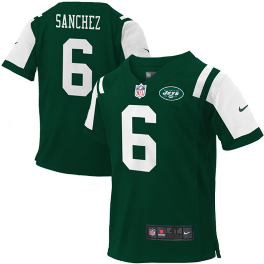 Toddler New York Jets Mark Sanchez Nike Green Game Jersey