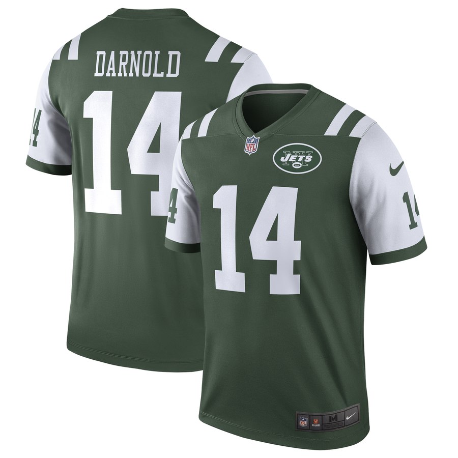 Men's New York Jets Sam Darnold Nike Green Legend Jersey