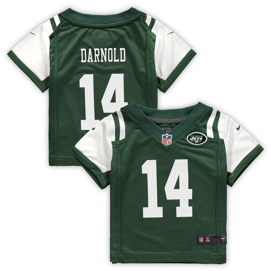 Infant New York Jets Sam Darnold Nike Green Game Jersey