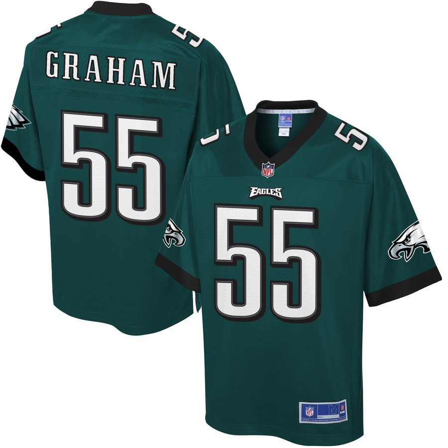 Youth Philadelphia Eagles Brandon Graham Nfl Pro Line Team Color Jersey