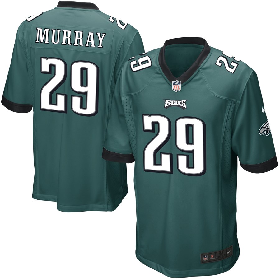 Men's Philadelphia Eagles Demarco Murray Nike Midnight Green Game Jersey