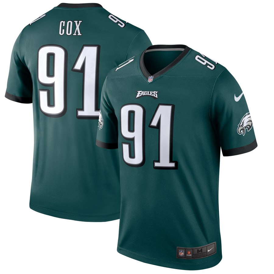 Men's Philadelphia Eagles Fletcher Cox Nike Green Legend Jersey