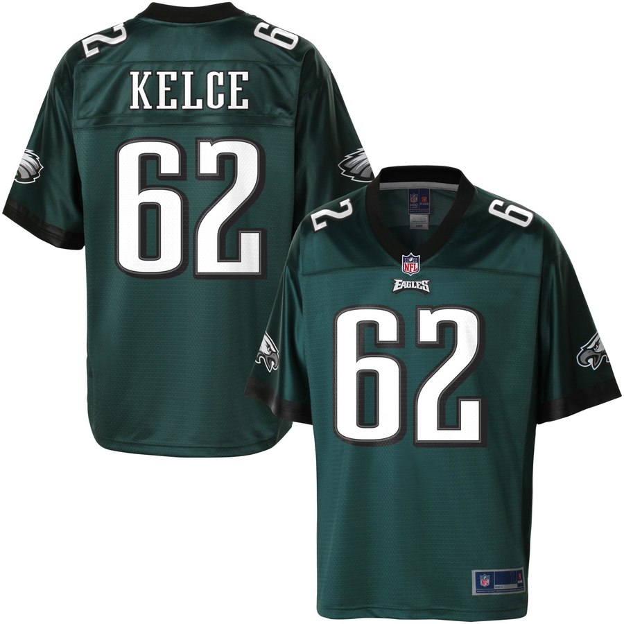 Nfl Pro Line Men's Philadelphia Eagles Jason Kelce Team Color Jersey