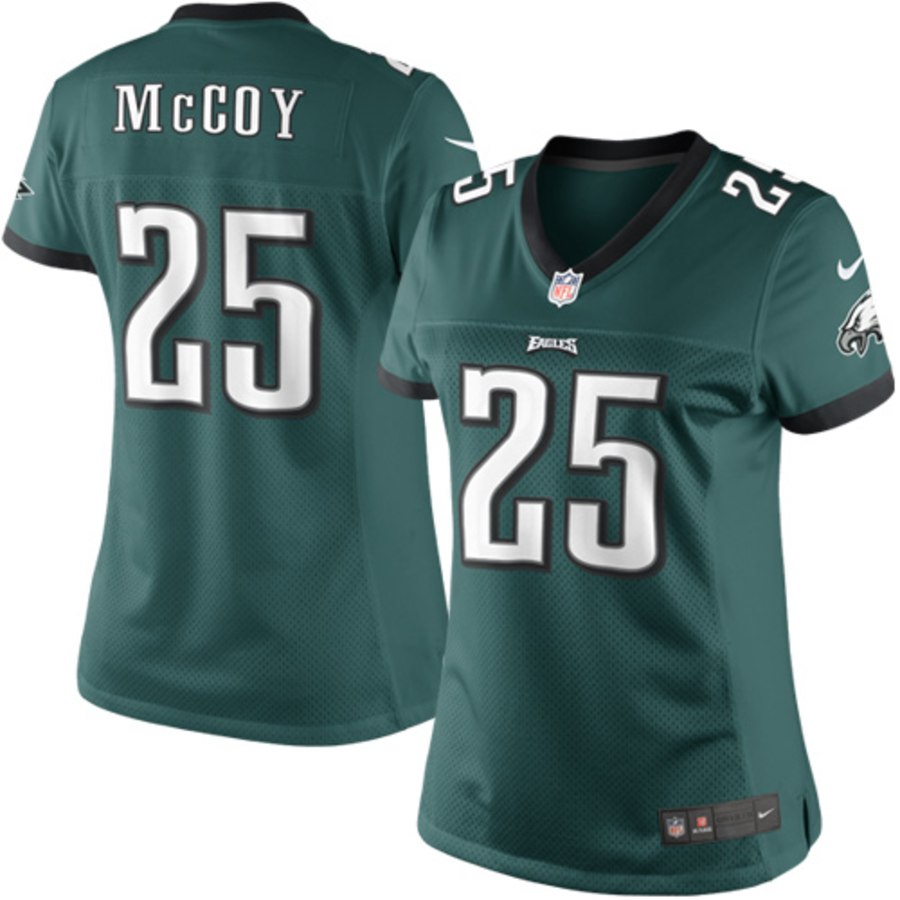 Women's Philadelphia Eagles Lesean Mccoy Nike Midnight Green Limited Jersey