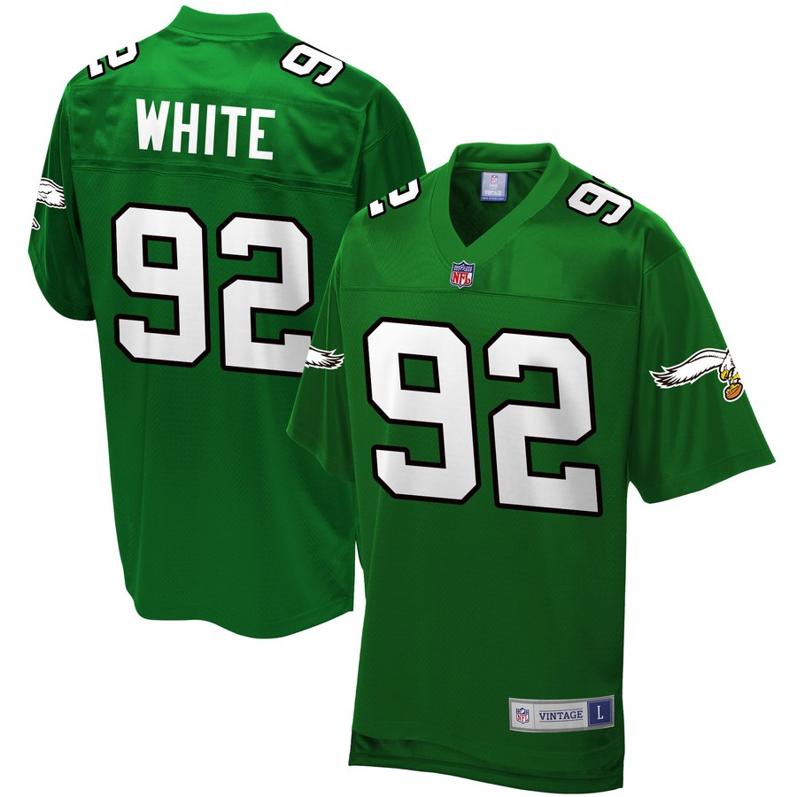 Men's Philadelphia Eagles Reggie White Nfl Pro Line Green Retired Player Jersey