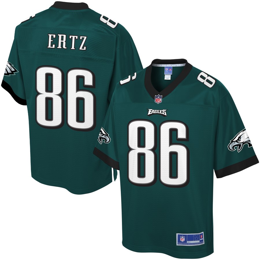 Pro Line Men's Philadelphia Eagles Zach Ertz Team Color Jersey