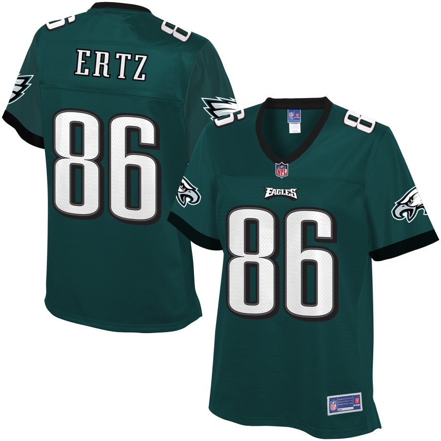 Nfl Pro Line Women's Philadelphia Eagles Zach Ertz Team Color Jersey