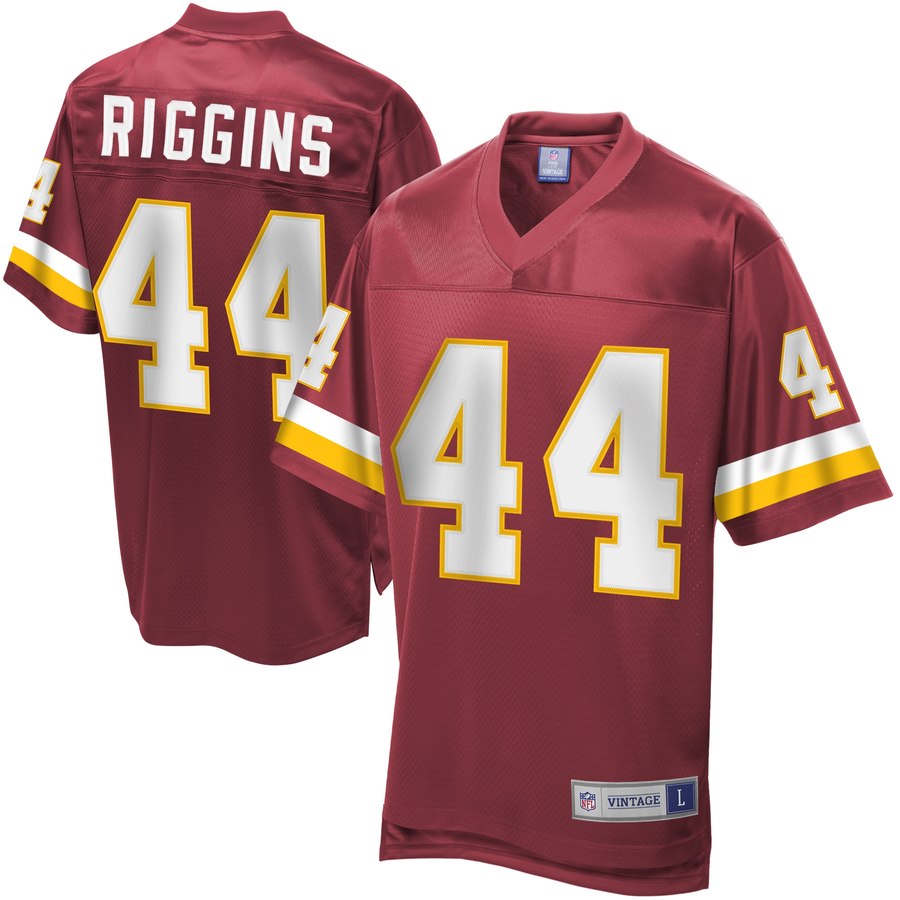 Men's Washington Redskins John Riggins Nfl Pro Line Burgundy Retired Player Jersey