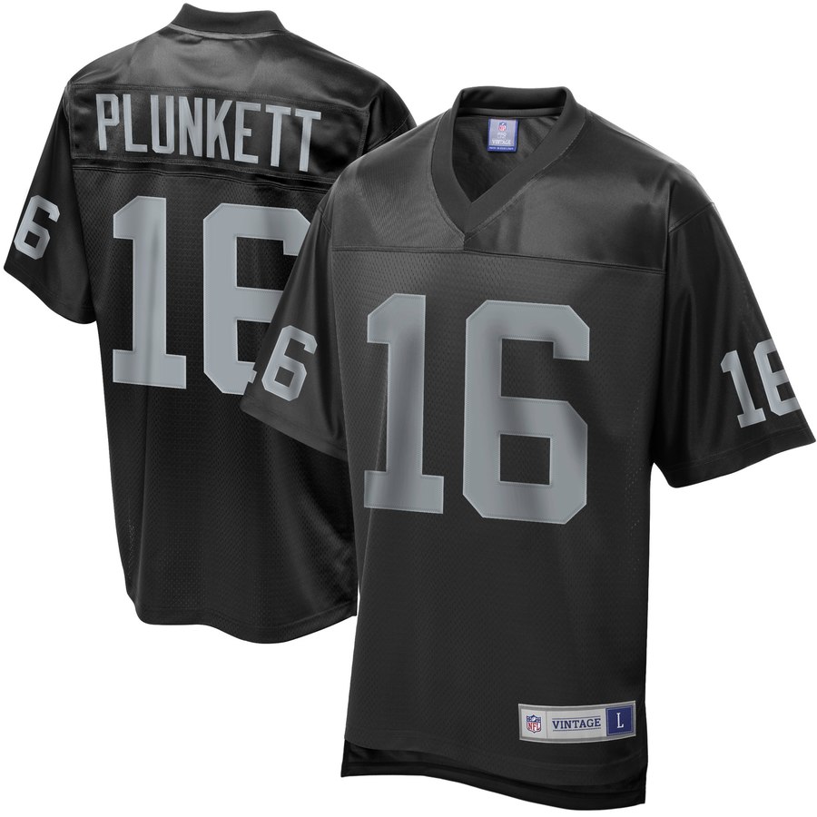 Men's Nfl Pro Line Oakland Raiders Jim Plunkett Retired Player Jersey