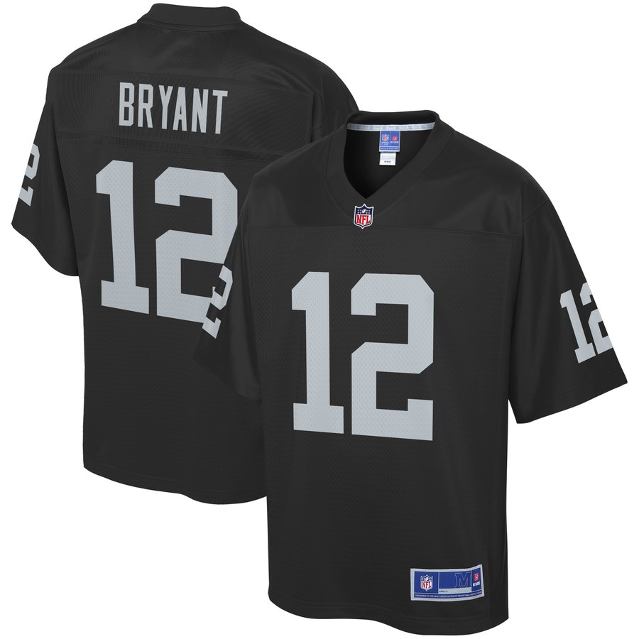 Men's Oakland Raiders Martavis Bryant Nfl Pro Line Black Player Jersey