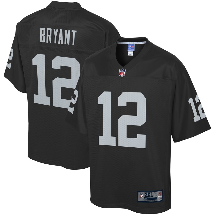 Men's Oakland Raiders Martavis Bryant Nfl Pro Line Black Big & Tall Player Jersey