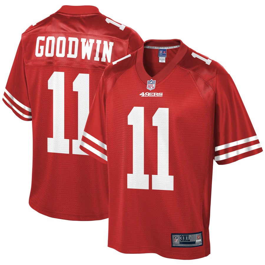 Youth San Francisco 49ers Marquise Goodwin Nfl Pro Line Scarlet Team Player Jersey