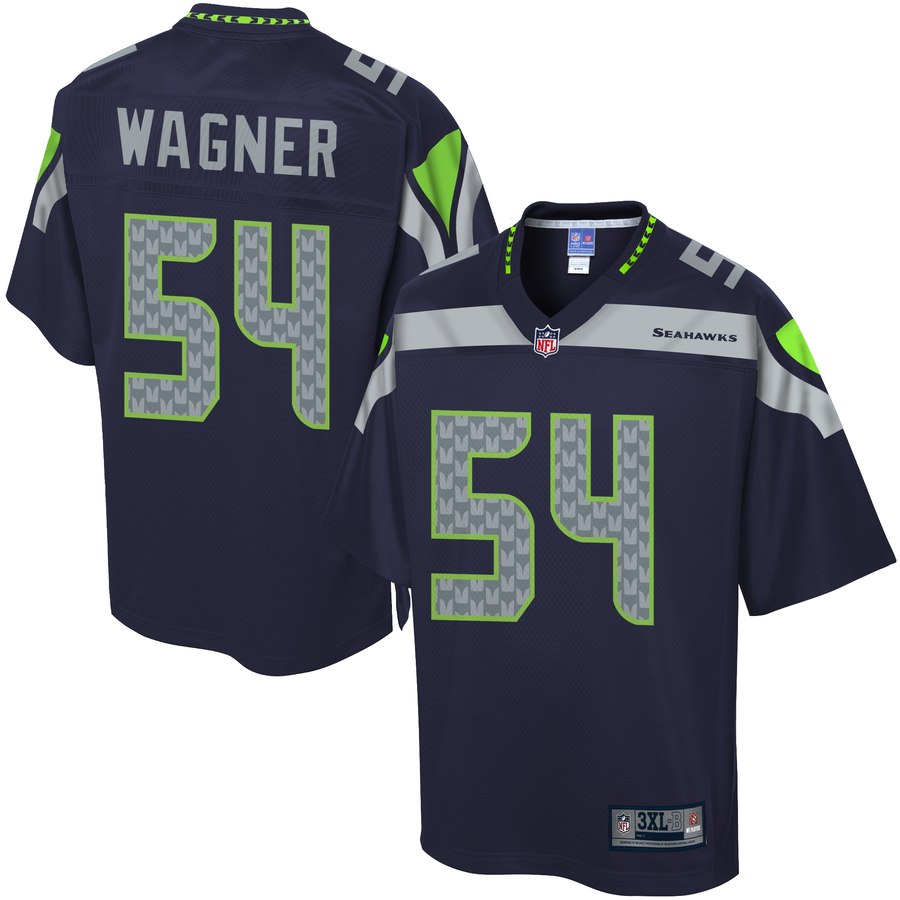 Nfl Pro Line Men's Seattle Seahawks Bobby Wagner Big & Tall Team Color Jersey