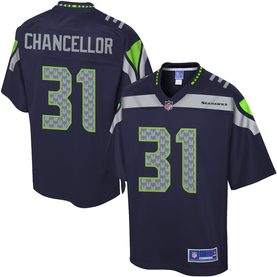 Youth Seattle Seahawks Kam Chancellor Nfl Pro Line Team Color Jersey