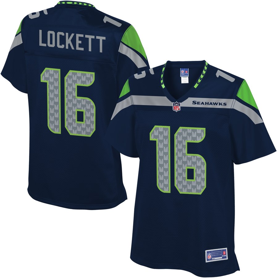 Pro Line Women's Seattle Seahawks Tyler Lockett Team Color Jersey