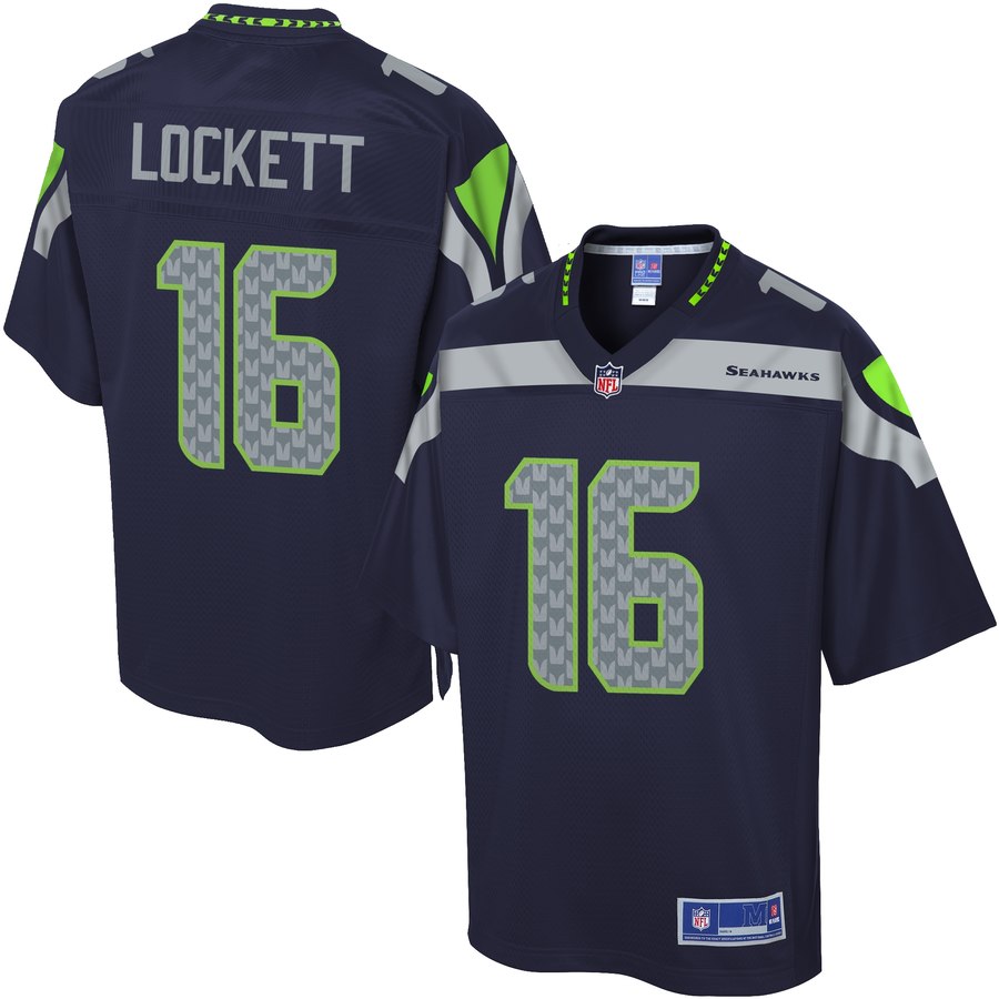 Youth Seattle Seahawks Tyler Lockett Pro Line Team Color Jersey