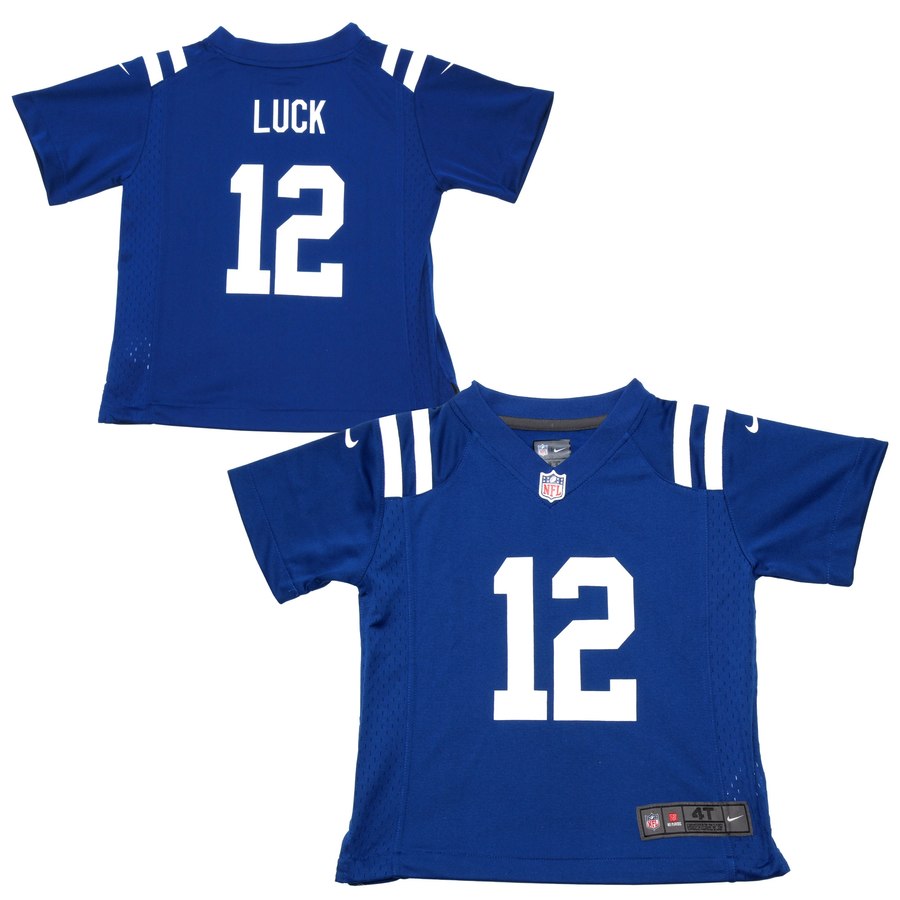 Toddler Indianapolis Colts Andrew Luck Nike Royal Game Jersey