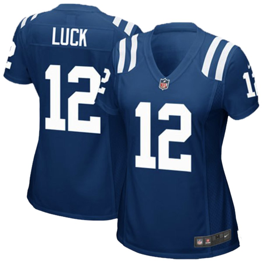 Girls Youth Indianapolis Colts Andrew Luck Nike Royal Game Jersey