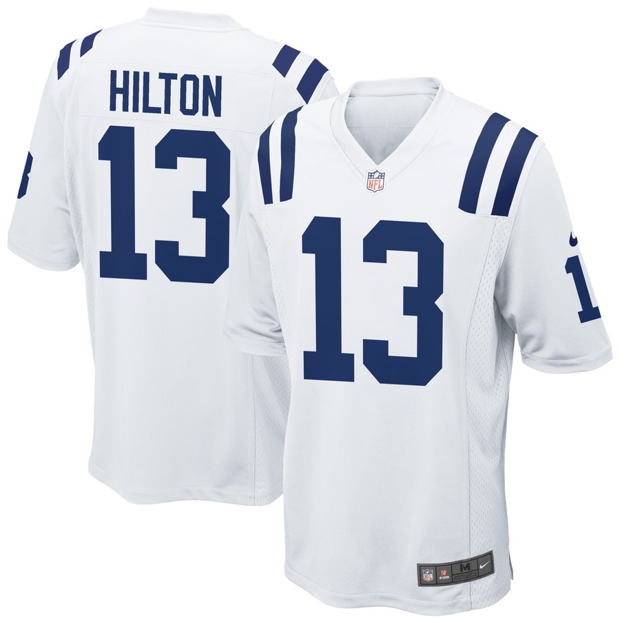 Youth Indianapolis Colts Ty Hilton Nike White Game Jersey