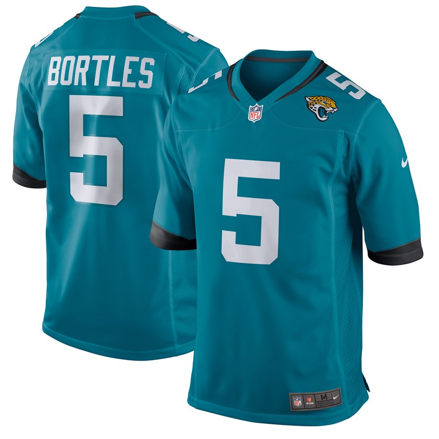 Youth Jacksonville Jaguars Blake Bortles Nike Teal Alternate Team Game Jersey