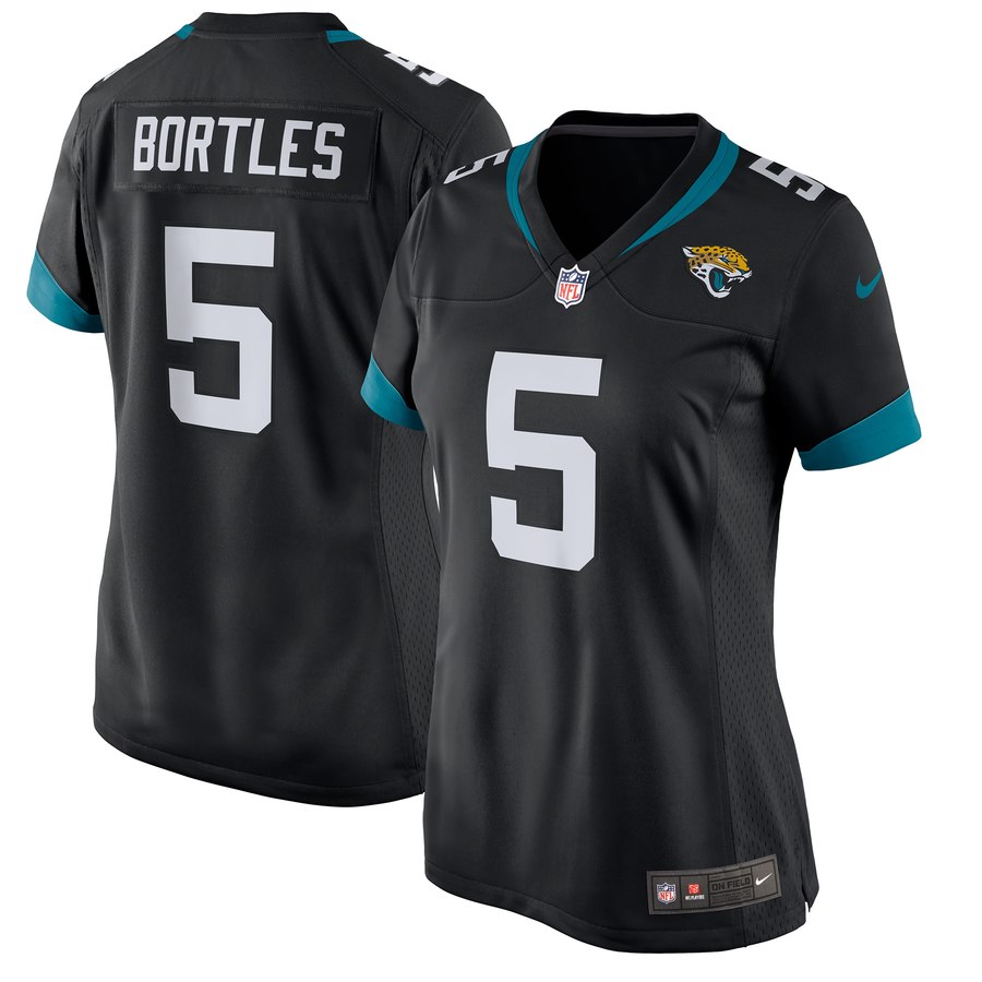 Women's Jacksonville Jaguars Blake Bortles Nike Black New 2018 Game Jersey