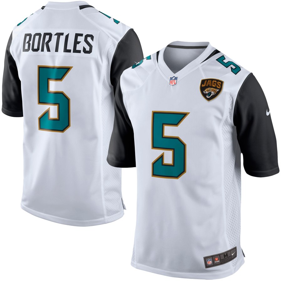 Youth Jacksonville Jaguars Blake Bortles Nike White Game Jersey