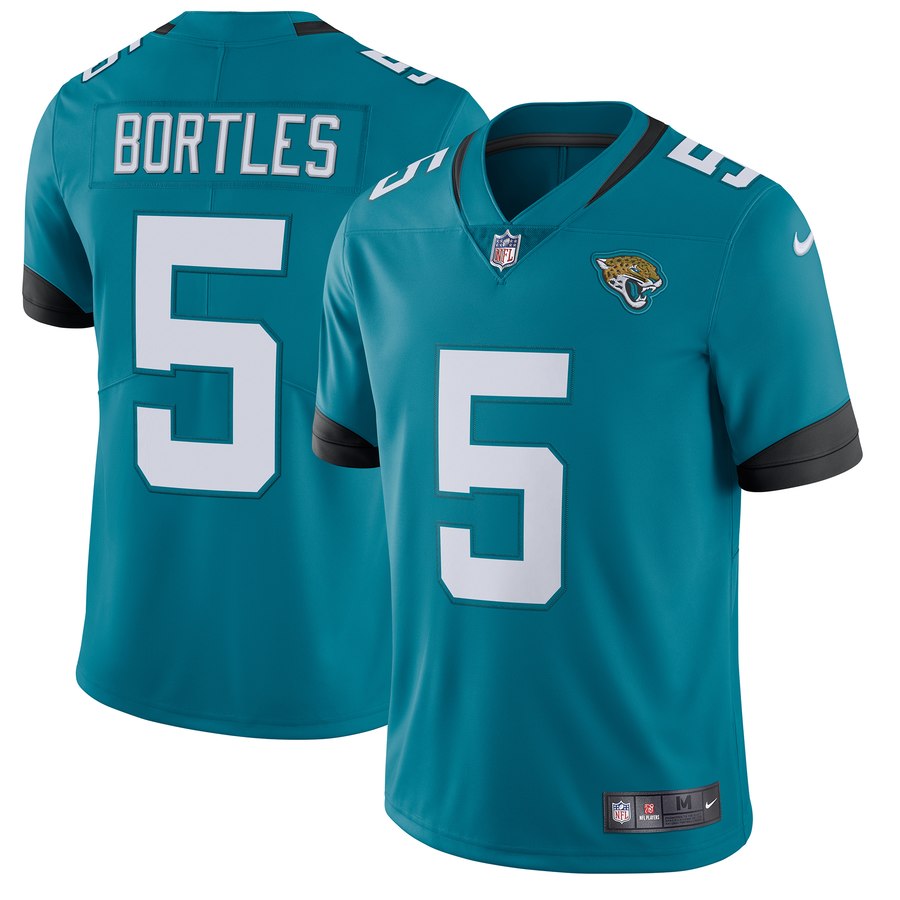 Men's Jacksonville Jaguars Blake Bortles Nike Teal New 2018 Vapor Untouchable Limited Jersey