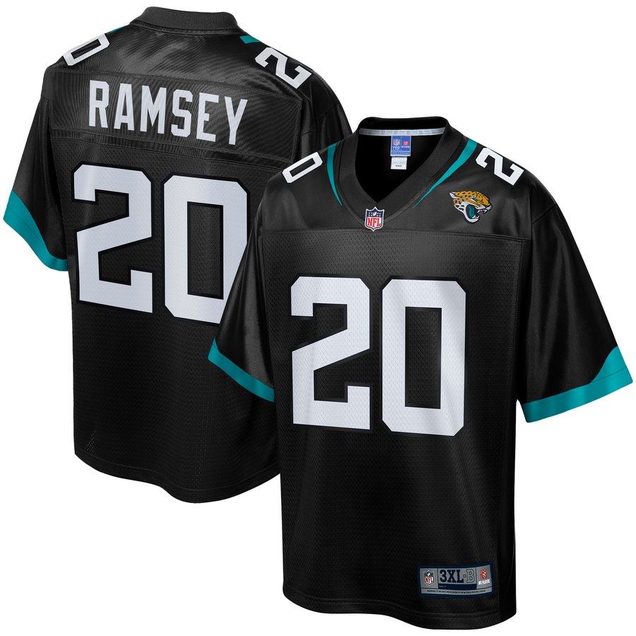 Men's Jacksonville Jaguars Jalen Ramsey Nfl Pro Line Black Big & Tall Team Player Jersey