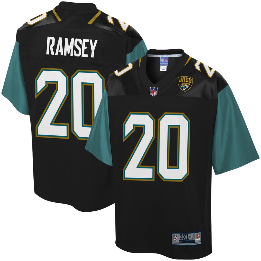 Men's Jacksonville Jaguars Jalen Ramsey Nfl Pro Line Black Big & Tall Player Jersey